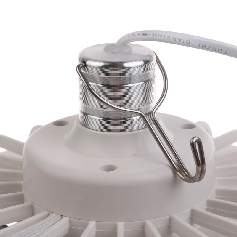 E5BA 3 Speed Brightness Adjustment LED Ceiling Fan Cooling Fan Multifunctional 85-265V 30W Chandelier Fan Plug with Remote
E5BA 3 Speed Brightness Adjustment LED Ceiling Fan Cooling Fan Multifunctional 85-265V 30W Chandelier Fan Plug with Remote