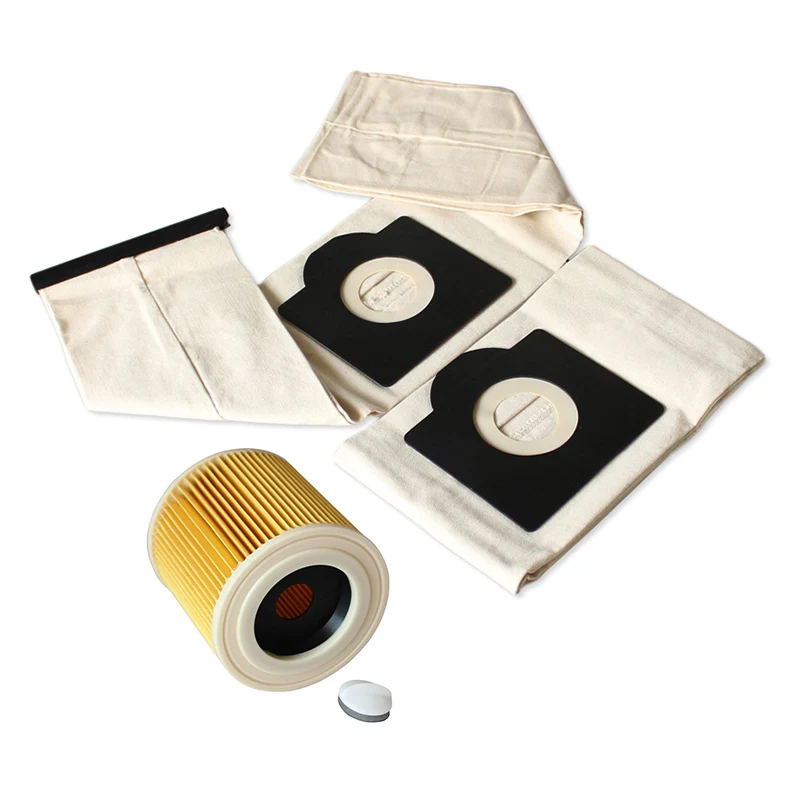Filter Dust Bag Set For WD3 P WD3.300 M WD3.200 WD3.500 SE 4001 SE 4002 6.959-130 Vacuum Cleaner Accessories
Filter Dust Bag Set For WD3 P WD3.300 M WD3.200 WD3.500 SE 4001 SE 4002 6.959-130 Vacuum Cleaner Accessories
