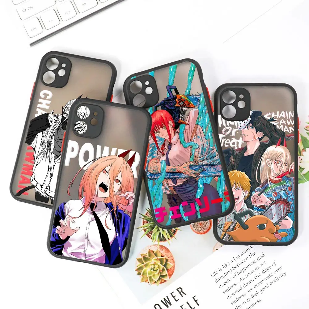 Chainsaw Man Clear Case For iPhone 14 13 Pro Max 12 11 Pro SE 2020 XS XR 7 8 Plus Funda Matte Back Cover Anime Girl Power Makima
Chainsaw Man Clear Case For iPhone 14 13 Pro Max 12 11 Pro SE 2020 XS XR 7 8 Plus Funda Matte Back Cover Anime Girl Power Makima