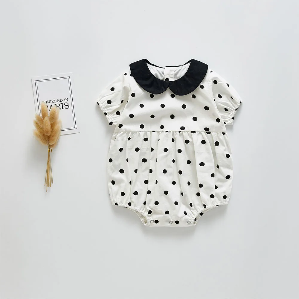 Melario Casual Baby Girls Rompers Cute Polka Dots Short Sleeve Baby Girl Clothes 0-24 Months Newborn Baby Girl Summer Clothes
Melario Casual Baby Girls Rompers Cute Polka Dots Short Sleeve Baby Girl Clothes 0-24 Months Newborn Baby Girl Summer Clothes