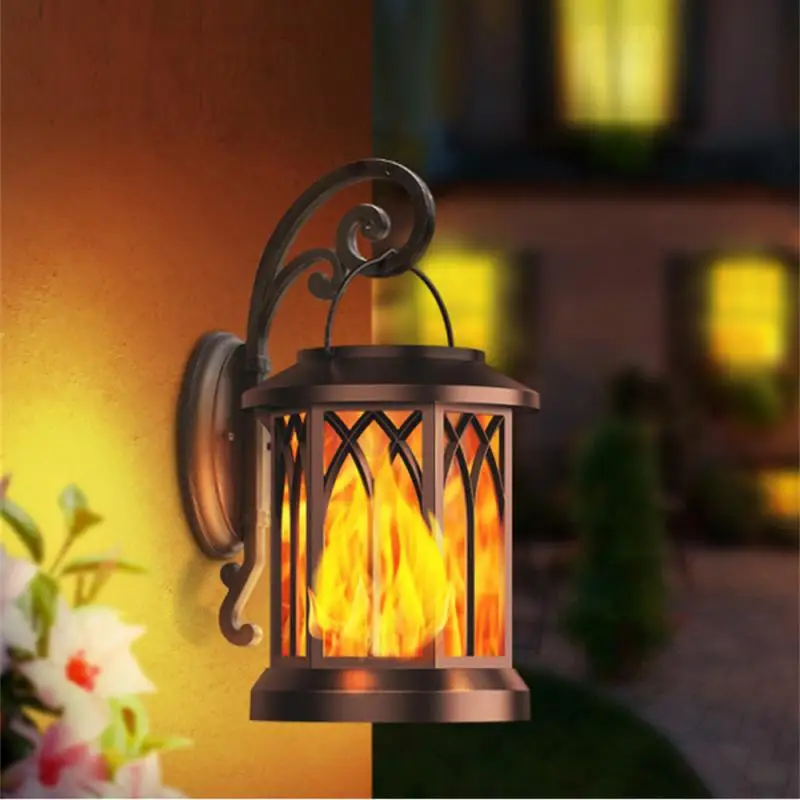 New Solar Lamps Garden Lamp Outdoor Lighting Garden Decorative Waterproof Wall Lamp Led Landscape Lamp Simulation Flame Lamp
New Solar Lamps Garden Lamp Outdoor Lighting Garden Decorative Waterproof Wall Lamp Led Landscape Lamp Simulation Flame Lamp