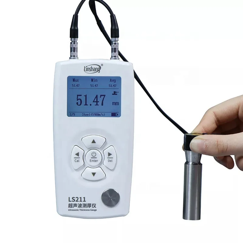 LS211 0.001mm Ultrasonic Thickness Gauge Ultrasound UT For Metal Plastic Glass Ceramics 
LS211 0.001mm Ultrasonic Thickness Gauge Ultrasound UT For Metal Plastic Glass Ceramics