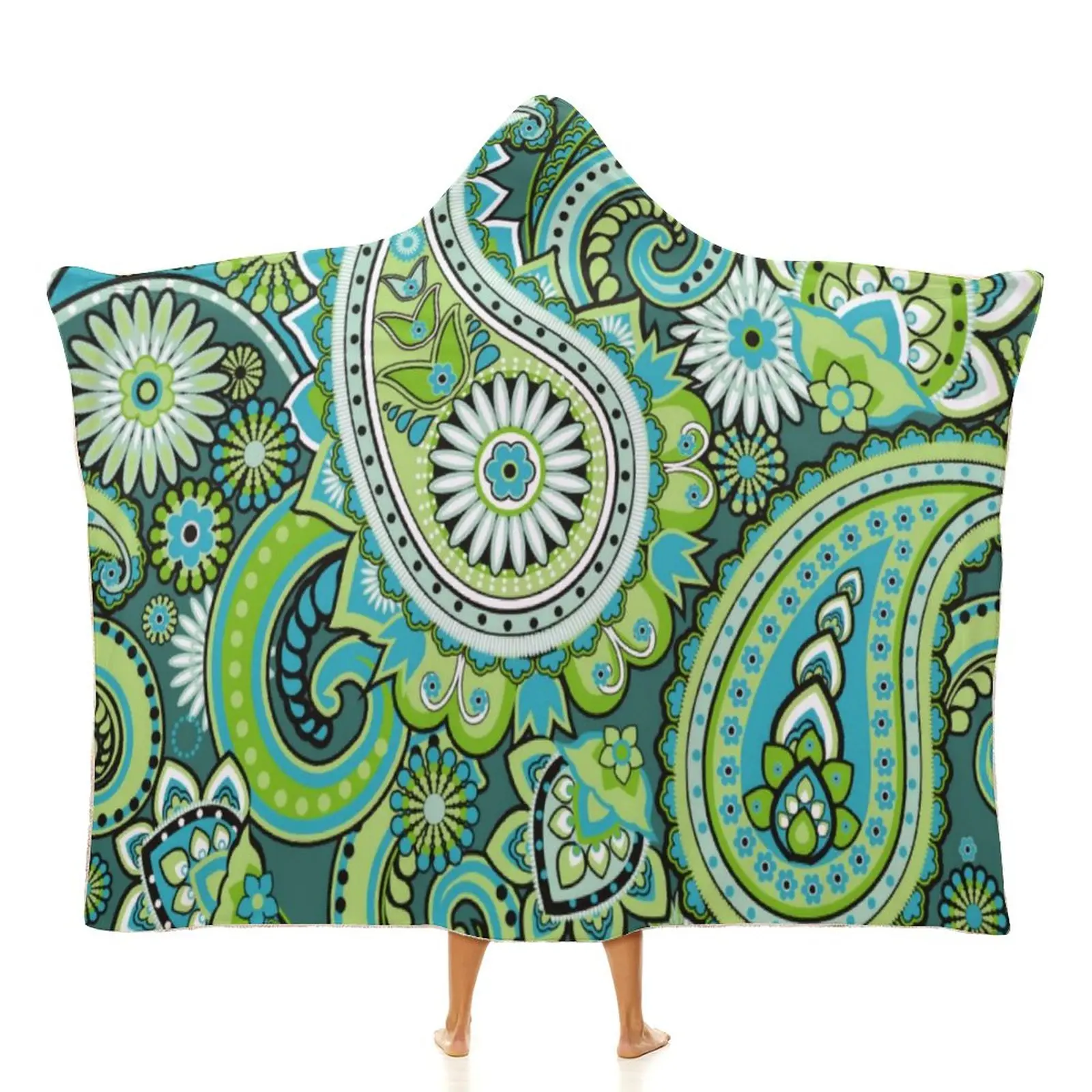 Cute Paisley Print Blanket Retro Floral Fleece Bed Hooded Blanket Soft Cheap Warm Bedspread
Cute Paisley Print Blanket Retro Floral Fleece Bed Hooded Blanket Soft Cheap Warm Bedspread