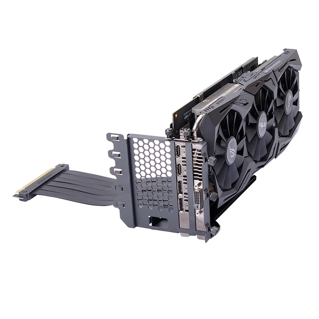 PCI-E Adapter Cable with Bracket Anti-interference Graphic Card Extension Cable Computer Accessory
PCI-E Adapter Cable with Bracket Anti-interference Graphic Card Extension Cable Computer Accessory