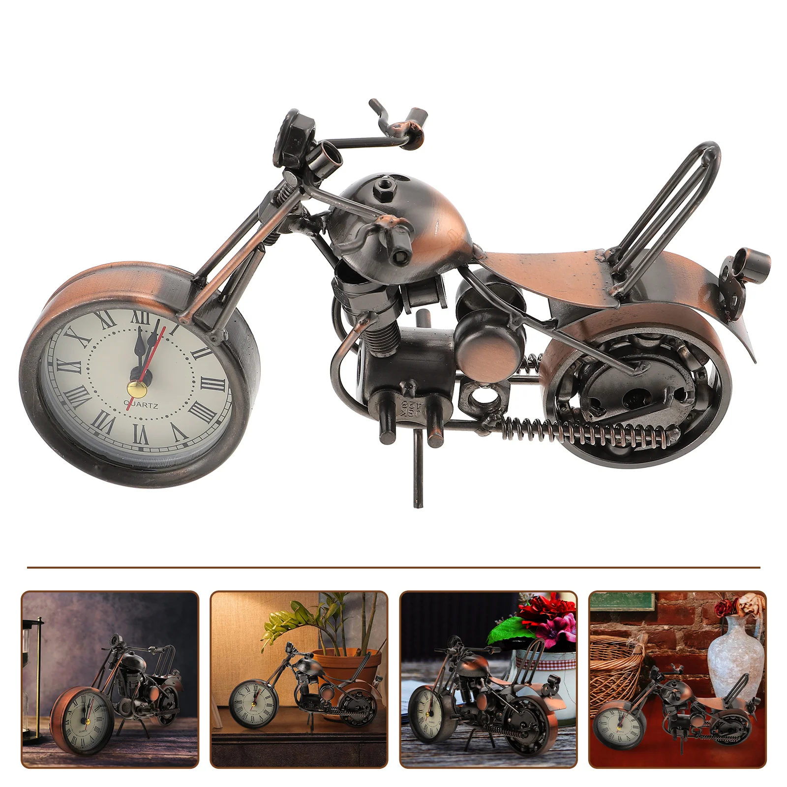 Motorcycle Clock Arabic Decor Desk Shelf Clock Loud Alarm Clock Decorations Retro Craft Home Decor Iron Mantel Clock Child
Motorcycle Clock Arabic Decor Desk Shelf Clock Loud Alarm Clock Decorations Retro Craft Home Decor Iron Mantel Clock Child