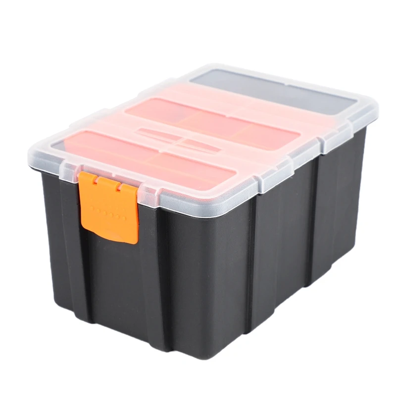 F-156D Portable Plastic Tool Parts Box Suitcase Electrician Tool Box Storage Tools Box Storage Box Suitcase Case Holder
F-156D Portable Plastic Tool Parts Box Suitcase Electrician Tool Box Storage Tools Box Storage Box Suitcase Case Holder