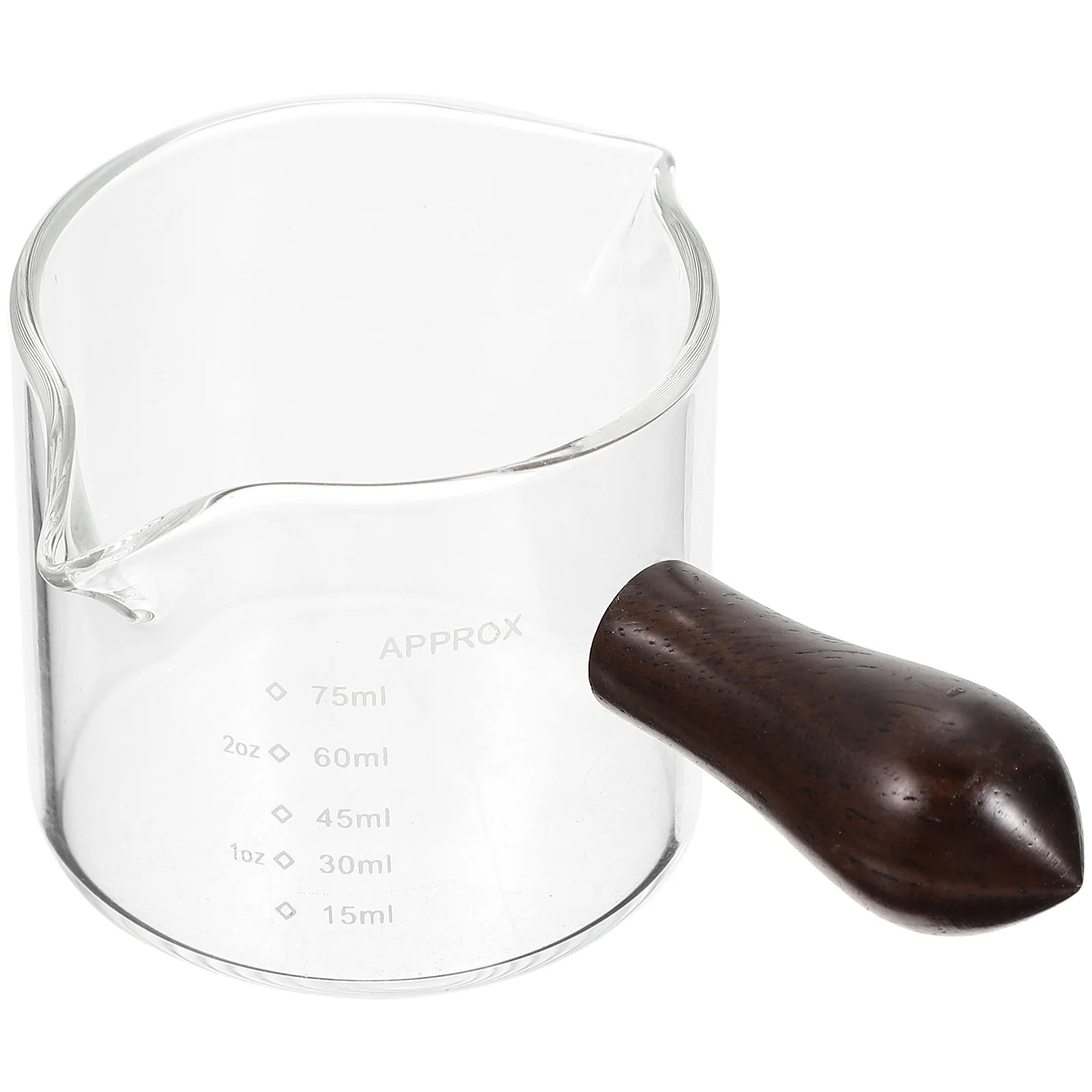 Graduated Beaker Sauce Cup Tazas De Cafe Sauce Boat Espresso Wdt Double Mouth Milk Cup Wooden Handle Scale Gravy Pourer
Graduated Beaker Sauce Cup Tazas De Cafe Sauce Boat Espresso Wdt Double Mouth Milk Cup Wooden Handle Scale Gravy Pourer