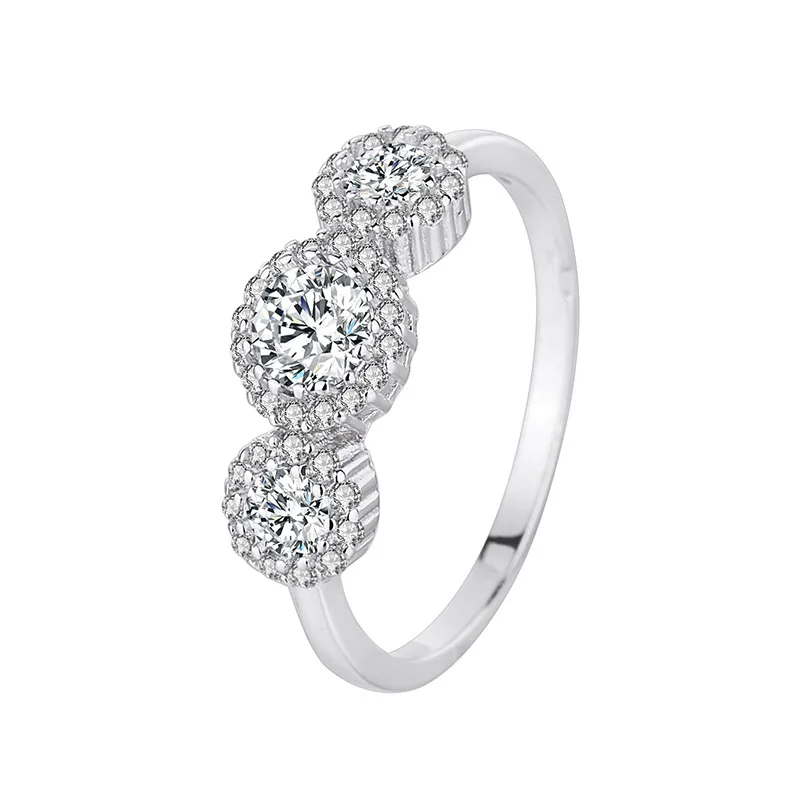 

Модное кольцо из стерлингового серебра 925 пробы с цирконом, Новое поступление, кольцо для помолвки, свадебное кольцо, красивый подарок