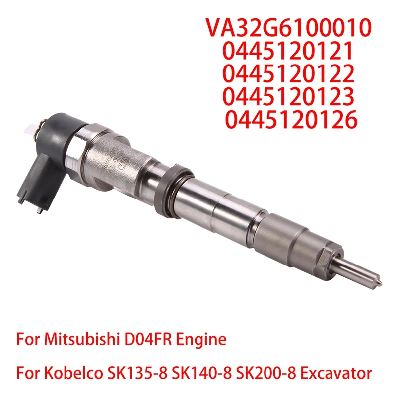 Новая Форсунка для дизельного топлива 0445120126 для Mitsubishi D04FR Kobelco SK140-8
Новая Форсунка для дизельного топлива 0445120126 для Mitsubishi D04FR Kobelco SK140-8