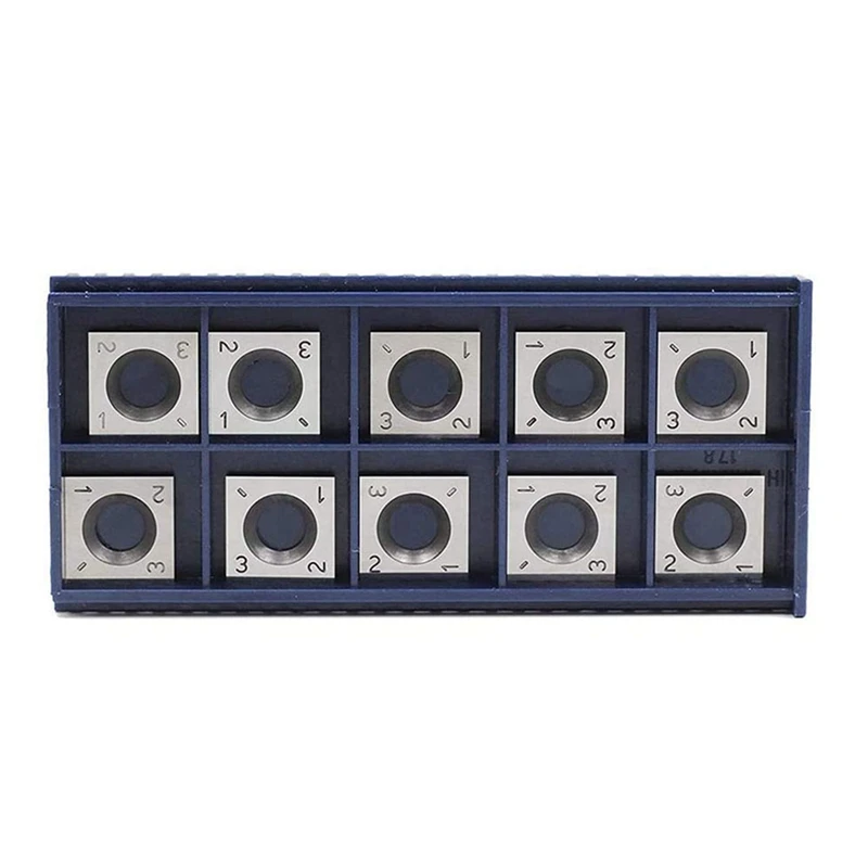 100Pcs 14Mm Square Straight Carbide Cutter Insert With 100Pcs M610mm Screws For Wood Working Spiral
100Pcs 14Mm Square Straight Carbide Cutter Insert With 100Pcs M610mm Screws For Wood Working Spiral