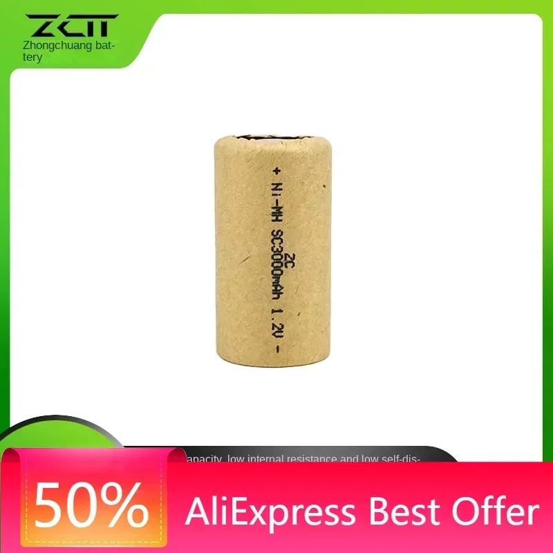 Rechargeable Batteries for SC Robot Assemblies, Flat Head 1000-3200mAh 1.2V NiMH, In Stock
Rechargeable Batteries for SC Robot Assemblies, Flat Head 1000-3200mAh 1.2V NiMH, In Stock