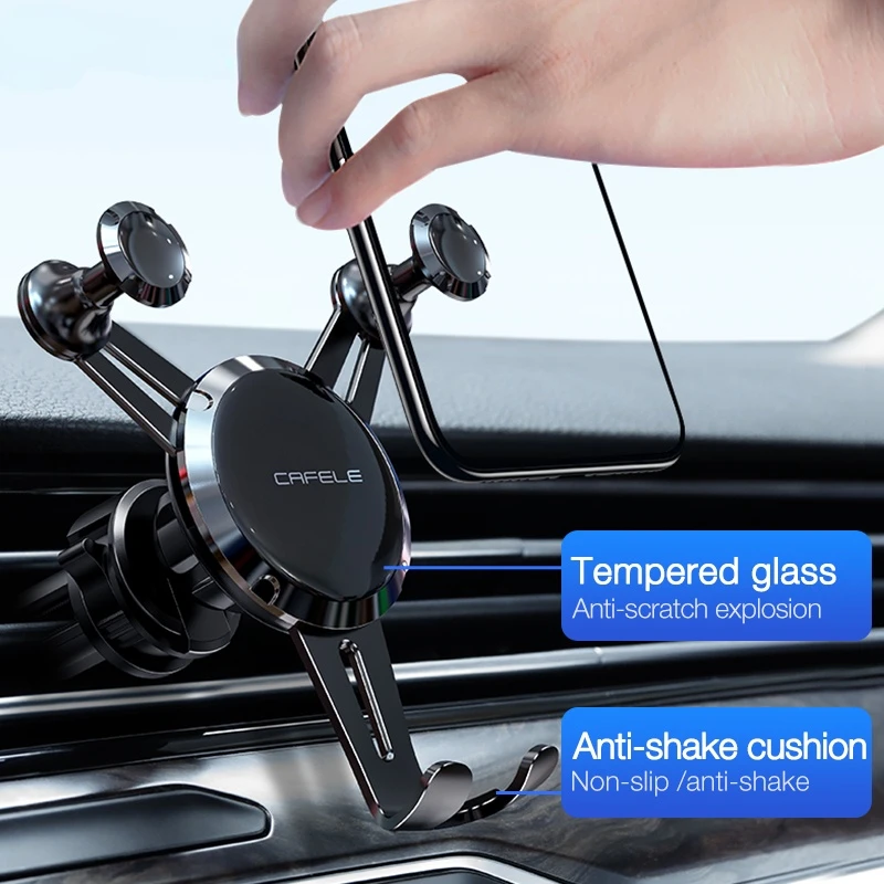 Phone Holder for Air Vent Mount Universal Holder Stand for Mobile Phone in Car Support For iPhone 11 Pro Max 4-7 inches
Phone Holder for Air Vent Mount Universal Holder Stand for Mobile Phone in Car Support For iPhone 11 Pro Max 4-7 inches