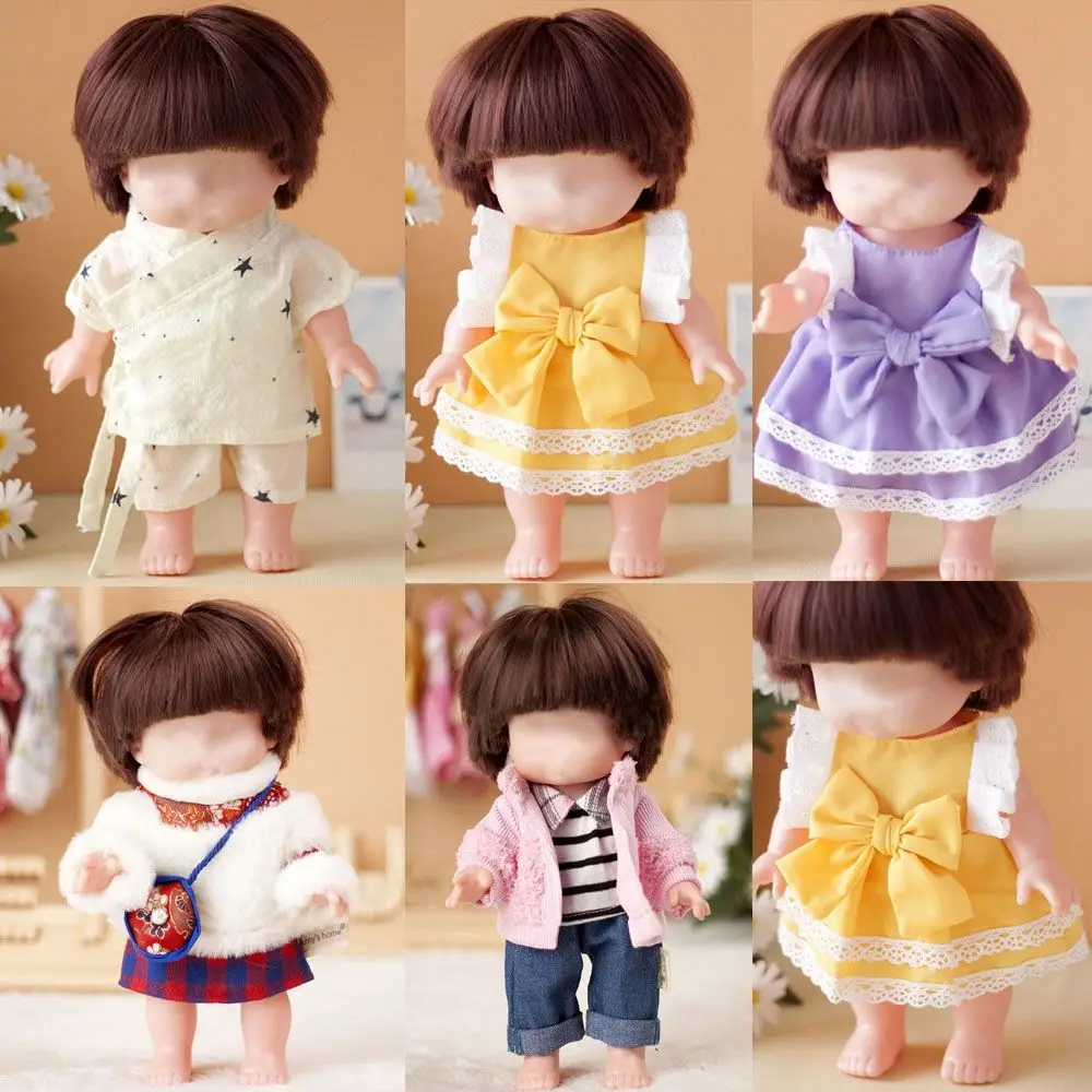 5 Styles 20cm Doll Clothes Jacket Shorts Mini Clothes Dress Pants Suits Cotton Stuffed Dolls Toys Idol Doll Outfit T-shirt Suit
5 Styles 20cm Doll Clothes Jacket Shorts Mini Clothes Dress Pants Suits Cotton Stuffed Dolls Toys Idol Doll Outfit T-shirt Suit