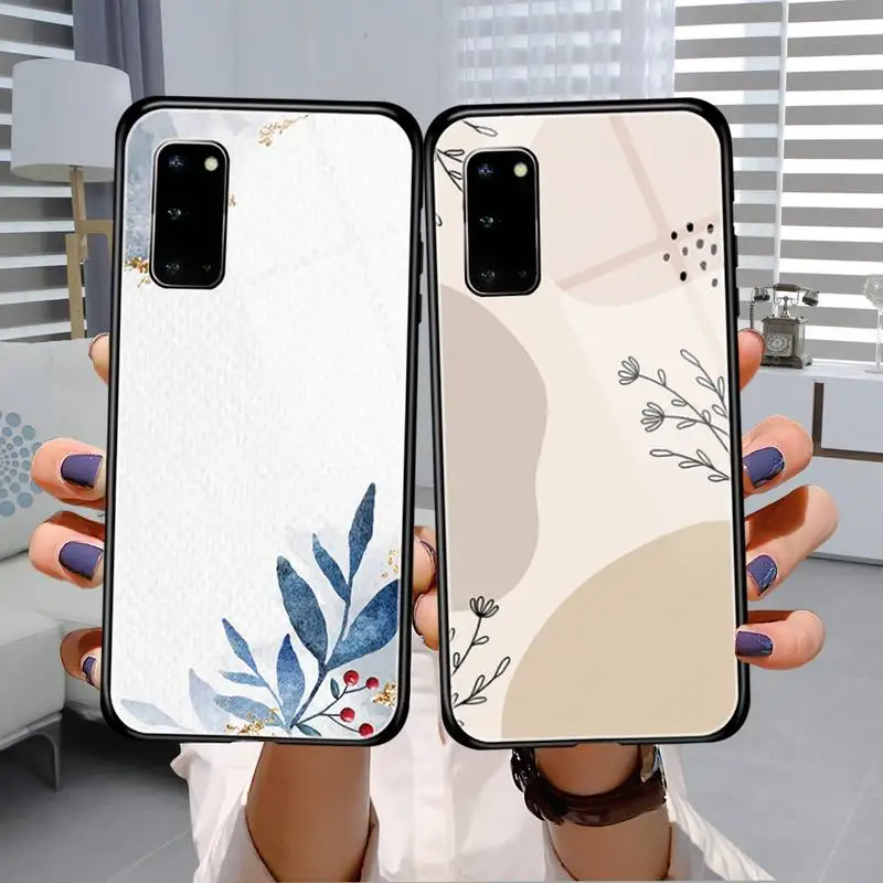 Classical plant draw Phone Case Tempered Glass For Samsung S22 S21 S20 S10 ultra pro plus S9 S8 Note20 10 Ultra Pro Phone Covers
Classical plant draw Phone Case Tempered Glass For Samsung S22 S21 S20 S10 ultra pro plus S9 S8 Note20 10 Ultra Pro Phone Covers