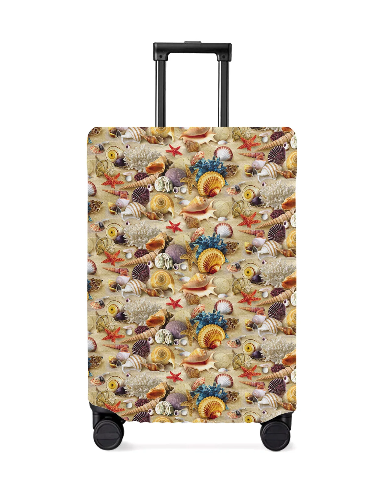 Beach Shell Starfish Coral Texture Travel Luggage Cover Elastic Baggage Cover Suitcase Case Dust Cover Travel Accessories
Beach Shell Starfish Coral Texture Travel Luggage Cover Elastic Baggage Cover Suitcase Case Dust Cover Travel Accessories