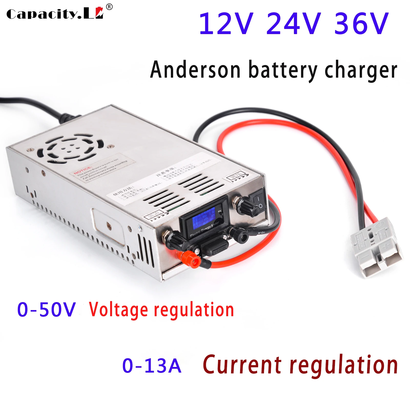24v 36v 48v Lifepo4 Charger 12V Lithium Battery Adapter 13A Adjustable Voltage and Current Fast Battery Charger
24v 36v 48v Lifepo4 Charger 12V Lithium Battery Adapter 13A Adjustable Voltage and Current Fast Battery Charger