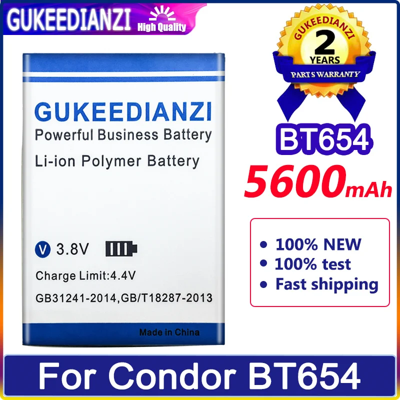 Bateria 5600mAh Large Capacity Replacement Battery For Condor BT654/For OUKITEL C23Pro C23 Pro Mobile Phone High Quality Battery
Bateria 5600mAh Large Capacity Replacement Battery For Condor BT654/For OUKITEL C23Pro C23 Pro Mobile Phone High Quality Battery