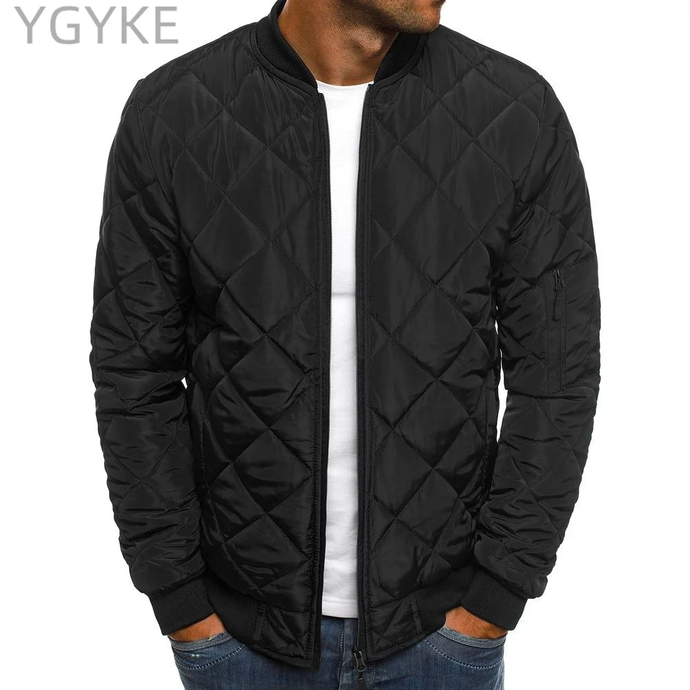 Brand Men's Cotton-padded Jackets Solid Color Men Jacket Rhombus Seam Cotton Man Jackets Coat Overcoat For Male
Brand Men's Cotton-padded Jackets Solid Color Men Jacket Rhombus Seam Cotton Man Jackets Coat Overcoat For Male