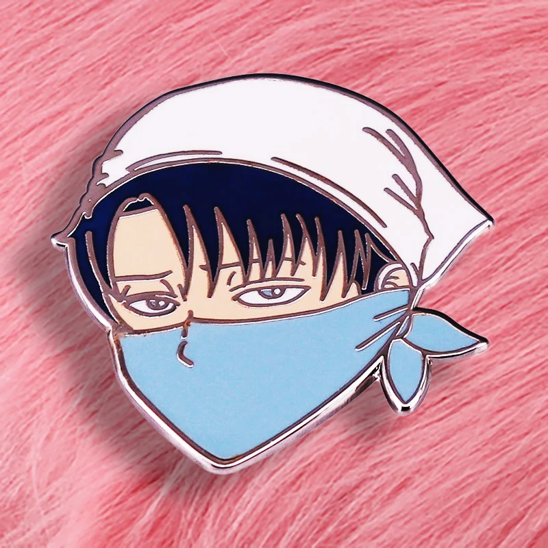 Mikasa Ackerman Brooch Enamel Attack On Titan Badge Dark Fantasy Comics Pin Accessory Gift For Fans
Mikasa Ackerman Brooch Enamel Attack On Titan Badge Dark Fantasy Comics Pin Accessory Gift For Fans