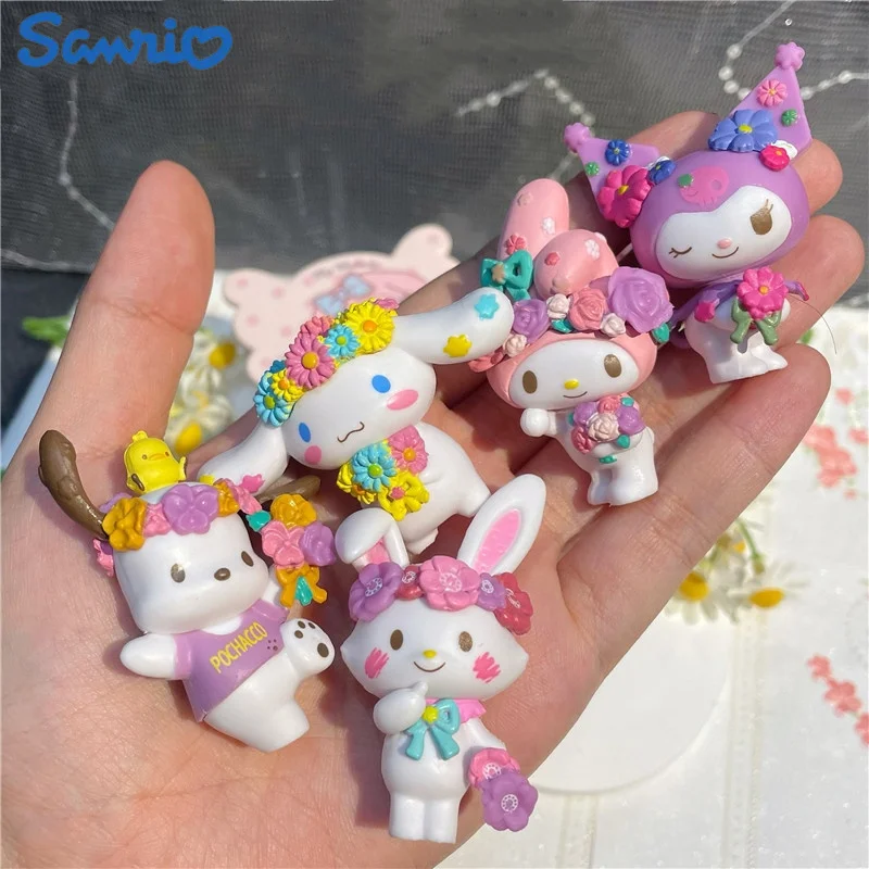 5pcs/set Sanrio Melody Cartoon Model Anime Figure Kawaii Doll Garlands Easter Day Decorative Ornaments Holiday Festival Gifts
5pcs/set Sanrio Melody Cartoon Model Anime Figure Kawaii Doll Garlands Easter Day Decorative Ornaments Holiday Festival Gifts
