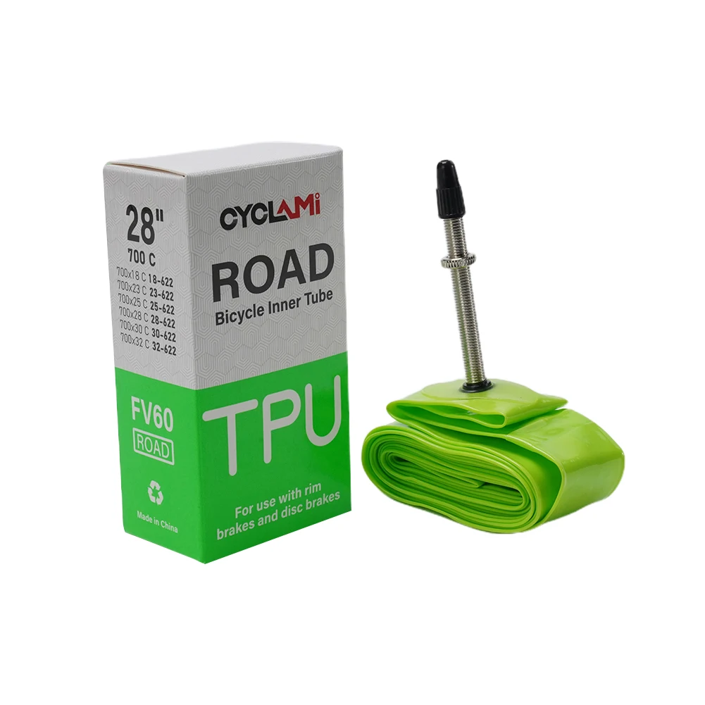 Road Bike Bicycle UltraLight Inner Tube 700x18-32 FV 65mm 38g MTB Bicycle TPU Inner Tire Presta-Valve Cycling Parts
Road Bike Bicycle UltraLight Inner Tube 700x18-32 FV 65mm 38g MTB Bicycle TPU Inner Tire Presta-Valve Cycling Parts