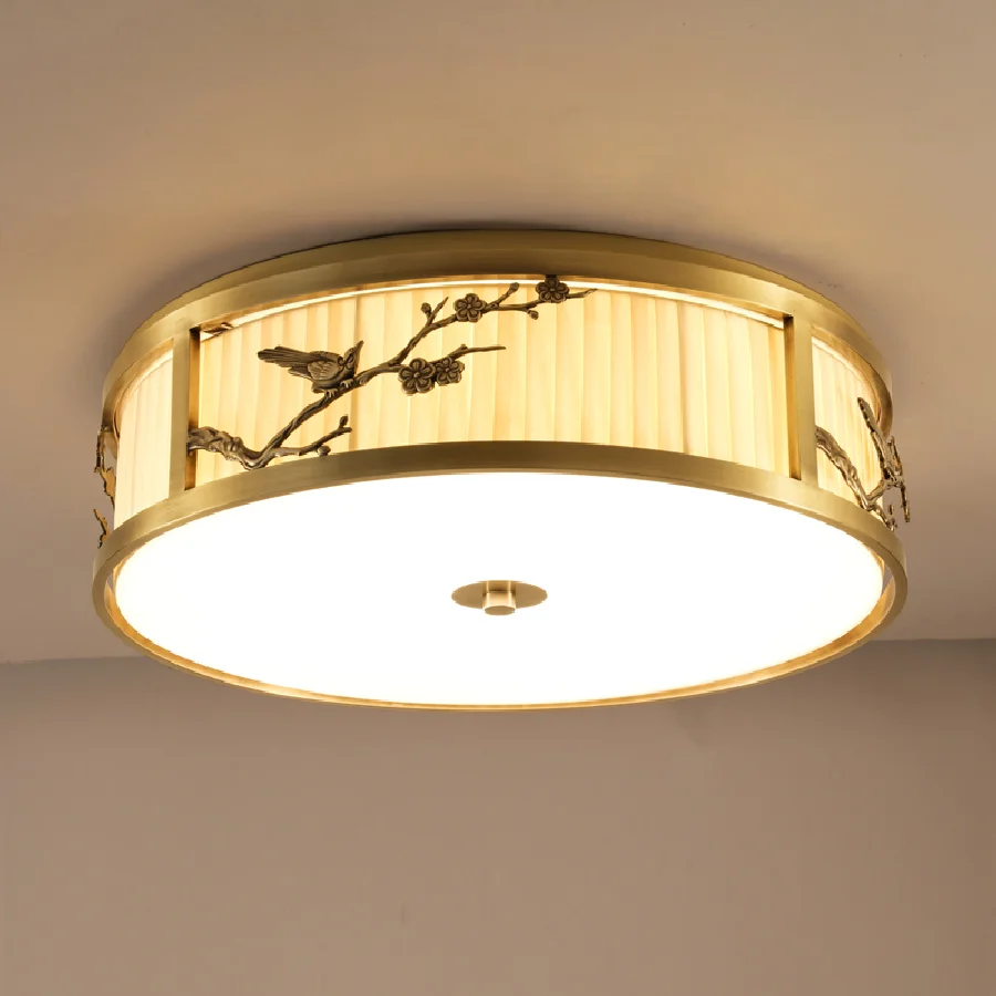 Classical Ceiling Lamp Round Copper Relief LED Indoor Ceiling Light For Dining Room Bedroom Study Room Hotel Ceiling Chandelie
Classical Ceiling Lamp Round Copper Relief LED Indoor Ceiling Light For Dining Room Bedroom Study Room Hotel Ceiling Chandelie