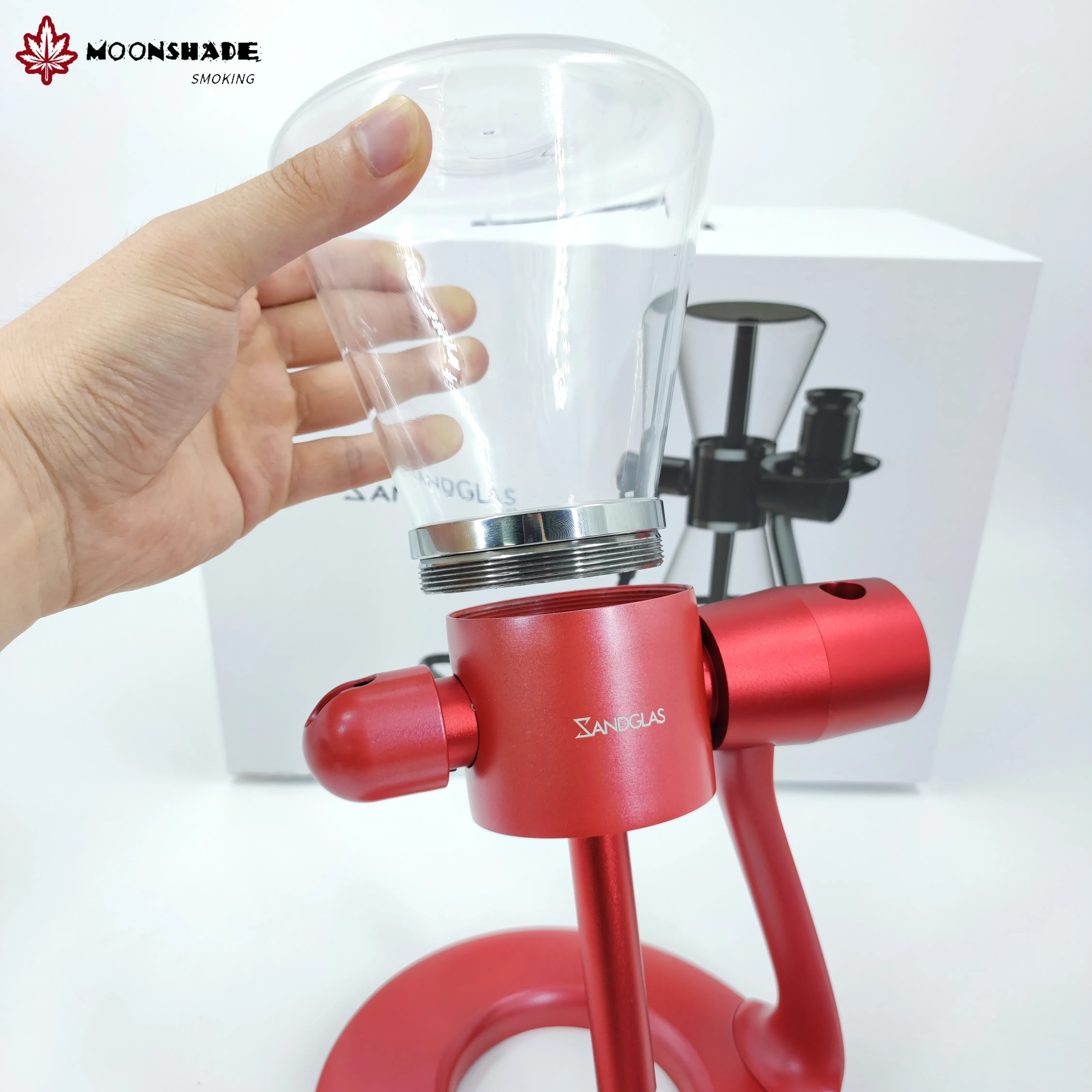MOONSHADE Glass Bottle of SANDGLAS Gravity Hookah High Hardness Glass Alloy Sealing Ring Replacement Accessories for Shisha
MOONSHADE Glass Bottle of SANDGLAS Gravity Hookah High Hardness Glass Alloy Sealing Ring Replacement Accessories for Shisha