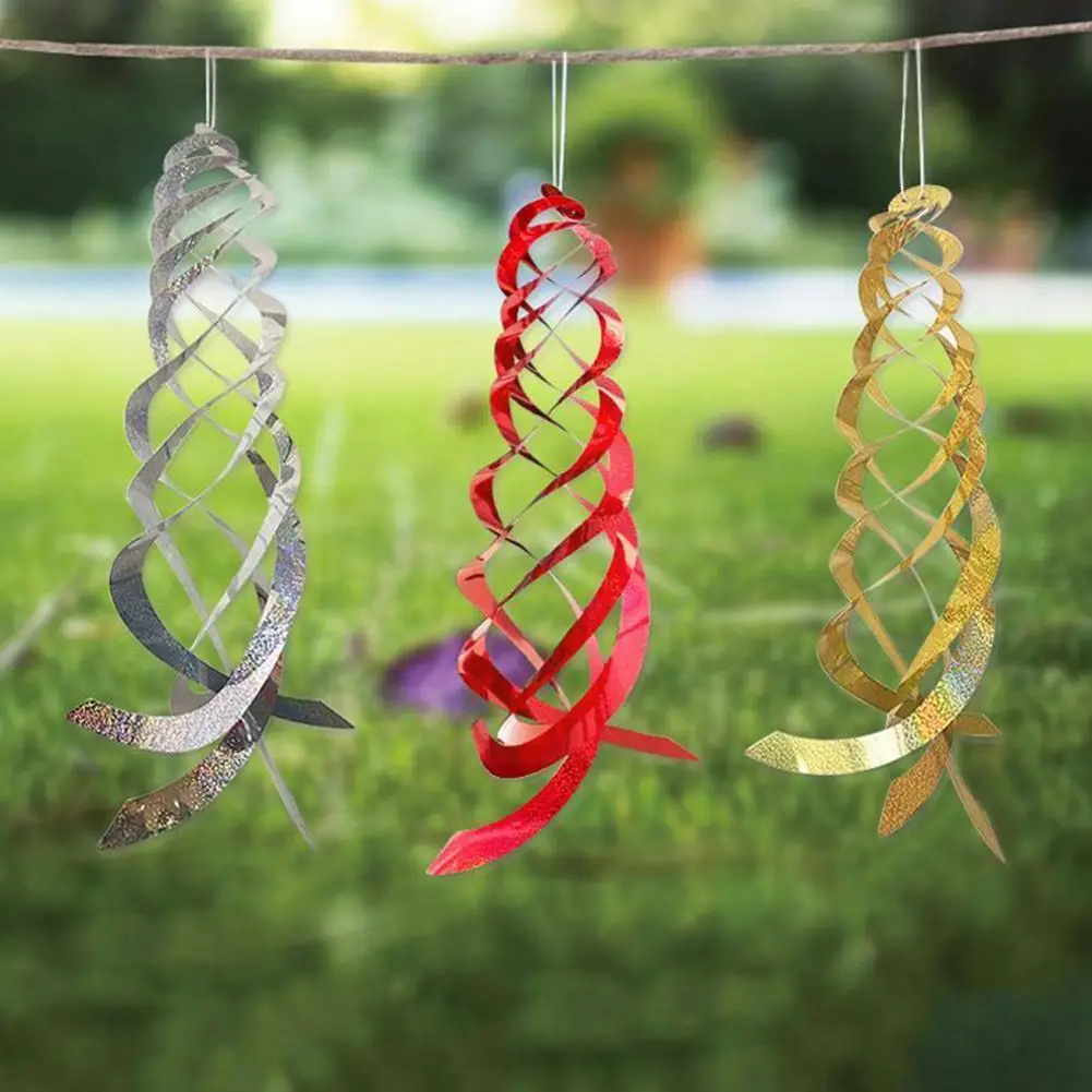 Bird Repeller Rotating Rod Reflective Wind Deterrent Ornaments Repell Control Scare Decor Bird Agricultural Garden Device V9W5 
Bird Repeller Rotating Rod Reflective Wind Deterrent Ornaments Repell Control Scare Decor Bird Agricultural Garden Device V9W5