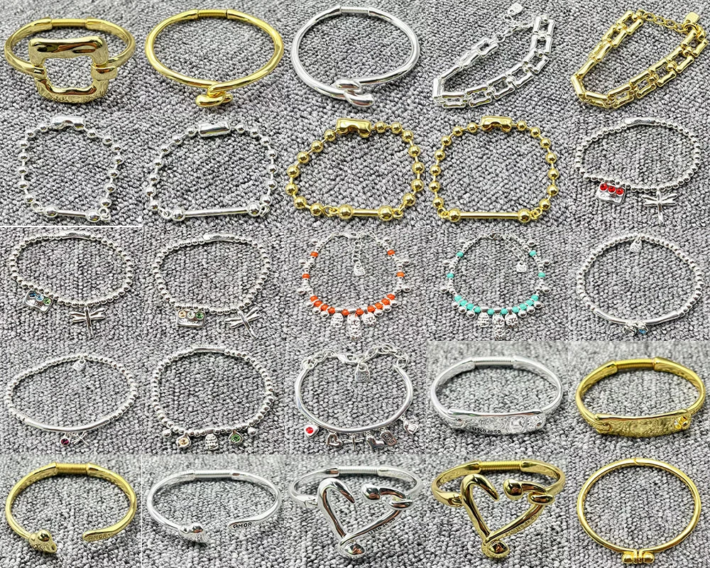 New Product Hot Selling Exquisite Fashion Electroplated 925 Silver High Quality Multiple Style Bracelets Women's Holiday Gift
New Product Hot Selling Exquisite Fashion Electroplated 925 Silver High Quality Multiple Style Bracelets Women's Holiday Gift