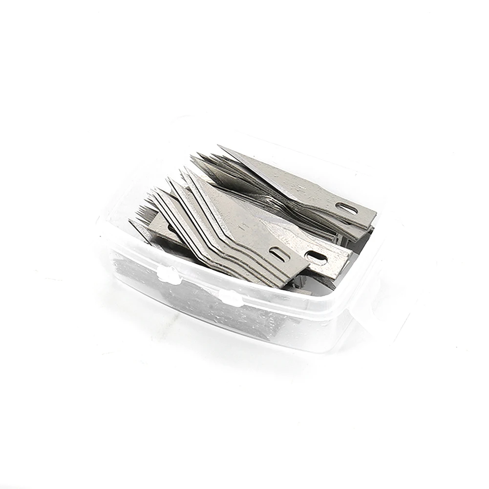 300pcs 11# Blades For X-acto Exacto Tool SK5 Graver Hobby Style Multi Tool Craft Wood Cutter Knifes Carve Tool
300pcs 11# Blades For X-acto Exacto Tool SK5 Graver Hobby Style Multi Tool Craft Wood Cutter Knifes Carve Tool