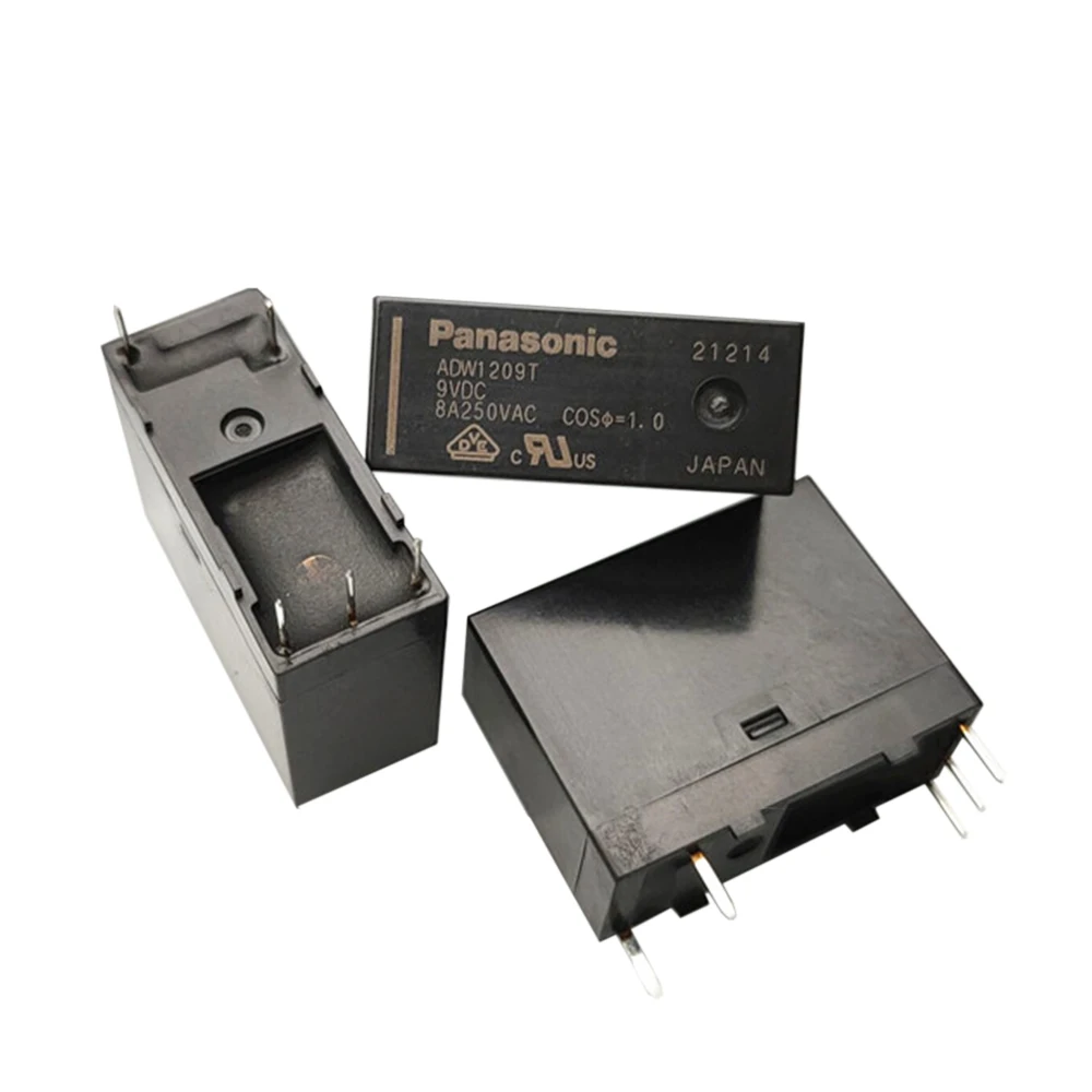New Relay ADW1209T dc9V 9VDC 8A ac250v 250VAC (Good Quality)
New Relay ADW1209T dc9V 9VDC 8A ac250v 250VAC (Good Quality)