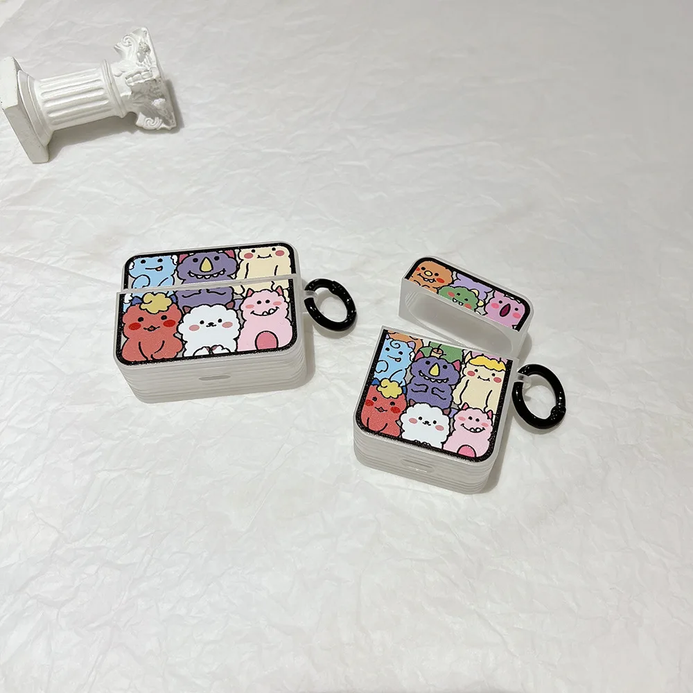 Cute Cartoon Monster Earphone Headset Accessory Case For Airpods 1 2 Pro 3 Protective Wireless Bluetooth Earphone With Keychain
Cute Cartoon Monster Earphone Headset Accessory Case For Airpods 1 2 Pro 3 Protective Wireless Bluetooth Earphone With Keychain