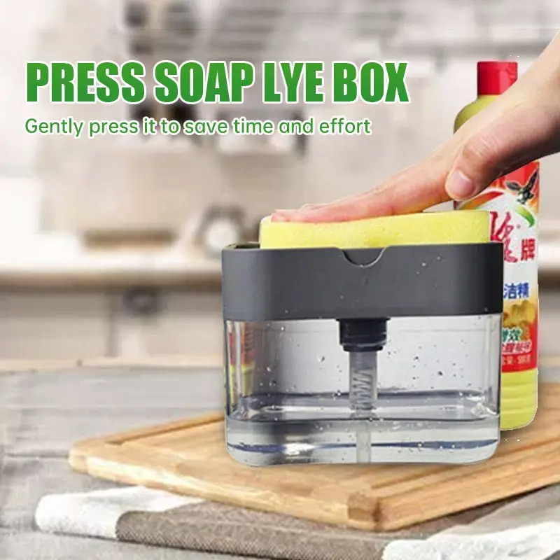 Manual Press Kitchen Soap Dispenser Bottle For Liquid Dish Soap Kitchen Sponge Soap Dispenser Ditchen Sponge Dispenser
Manual Press Kitchen Soap Dispenser Bottle For Liquid Dish Soap Kitchen Sponge Soap Dispenser Ditchen Sponge Dispenser