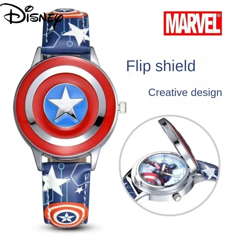 Disney 2022 New Style Marvel Captain America Anime Cartoon Kids Watch Student Waterproof Portable Flip Adjustable Quartz Watch
Disney 2022 New Style Marvel Captain America Anime Cartoon Kids Watch Student Waterproof Portable Flip Adjustable Quartz Watch
