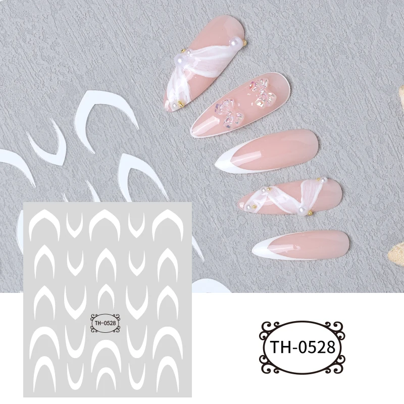 French Geometry Lines 3D Nail Sticker Black White French Nails Rose Gold Striping Tape Nail Design Stripe 3D Sticker Decoration
French Geometry Lines 3D Nail Sticker Black White French Nails Rose Gold Striping Tape Nail Design Stripe 3D Sticker Decoration