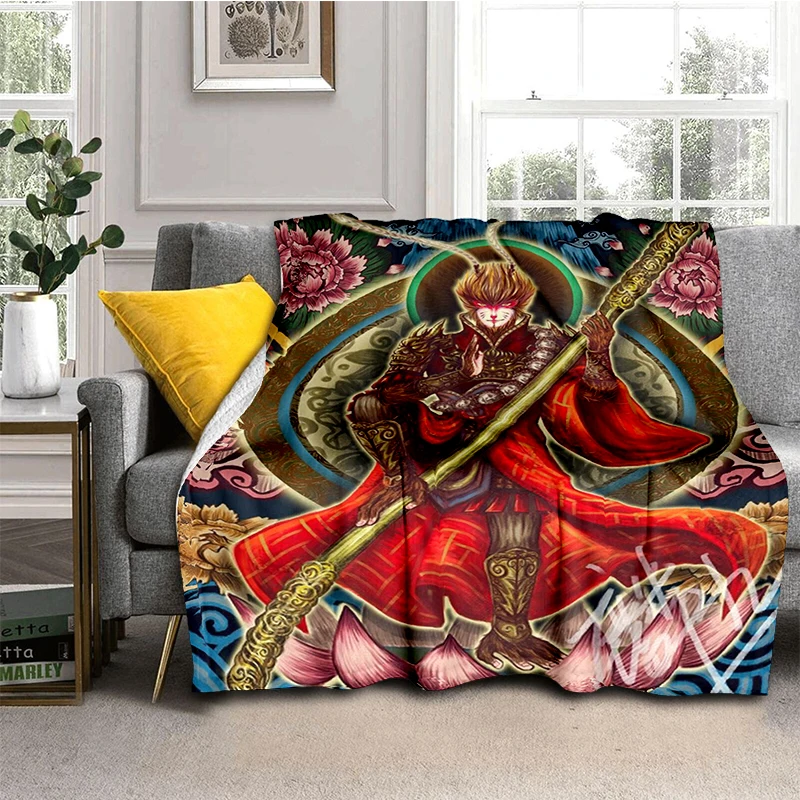 Fantasy The Monkey King Cartoon Blanket Warm Flannel Throw Blanket Bedspread for Bed Sofa Picnic Christmas Birthday Boys Gifts
Fantasy The Monkey King Cartoon Blanket Warm Flannel Throw Blanket Bedspread for Bed Sofa Picnic Christmas Birthday Boys Gifts