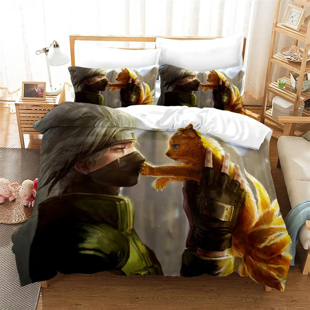 Ninja Uzumaki Uchiha Narutoes Duvet Cover Cartoon Bedding Set Double 200x200 Size for Kids Boy Girls Bedroom Decor Home Textile
Ninja Uzumaki Uchiha Narutoes Duvet Cover Cartoon Bedding Set Double 200x200 Size for Kids Boy Girls Bedroom Decor Home Textile