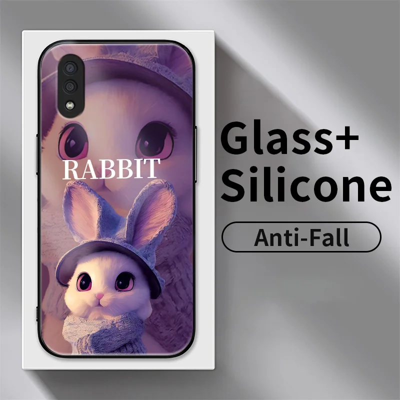 Glass Case for Samsung Galaxy A01 A02 A02S A03 A03 Core A03S A04 A04S A10 A10E A10S A11 A13 M02 M02S Case Witary Longer Rabbit
Glass Case for Samsung Galaxy A01 A02 A02S A03 A03 Core A03S A04 A04S A10 A10E A10S A11 A13 M02 M02S Case Witary Longer Rabbit
