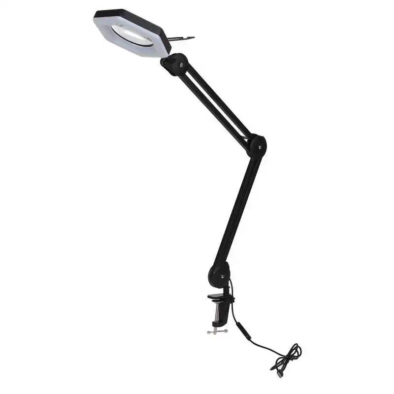 Magnifying Desk Lamp 14W Rotatable 5x Multifunctional 3 Modes Magnifier Lamp for Manicure for Macular Degeneration
Magnifying Desk Lamp 14W Rotatable 5x Multifunctional 3 Modes Magnifier Lamp for Manicure for Macular Degeneration