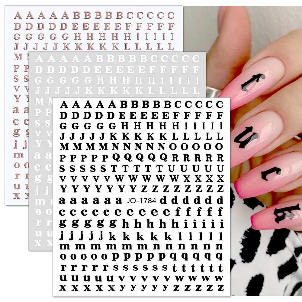 Holographic Letter Nail Stickers Laser 26 English Alphabet Nail Decals Self Adhesive Nail Art Stickers DIY Nail Art Decoration
Holographic Letter Nail Stickers Laser 26 English Alphabet Nail Decals Self Adhesive Nail Art Stickers DIY Nail Art Decoration