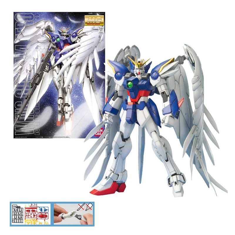 Bandai Gundam Model Kit Anime Figure MG 1/100 WING ZERO Genuine Gunpla Collectable Anime Action Figuras Toys Gift For Kids Audlt
Bandai Gundam Model Kit Anime Figure MG 1/100 WING ZERO Genuine Gunpla Collectable Anime Action Figuras Toys Gift For Kids Audlt