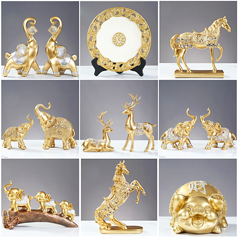 Golden Animal Sculpture Nordic Living Room Home Accessories Resin Crafts Room Desk Decoration Ornaments Christmas Decoration
Golden Animal Sculpture Nordic Living Room Home Accessories Resin Crafts Room Desk Decoration Ornaments Christmas Decoration