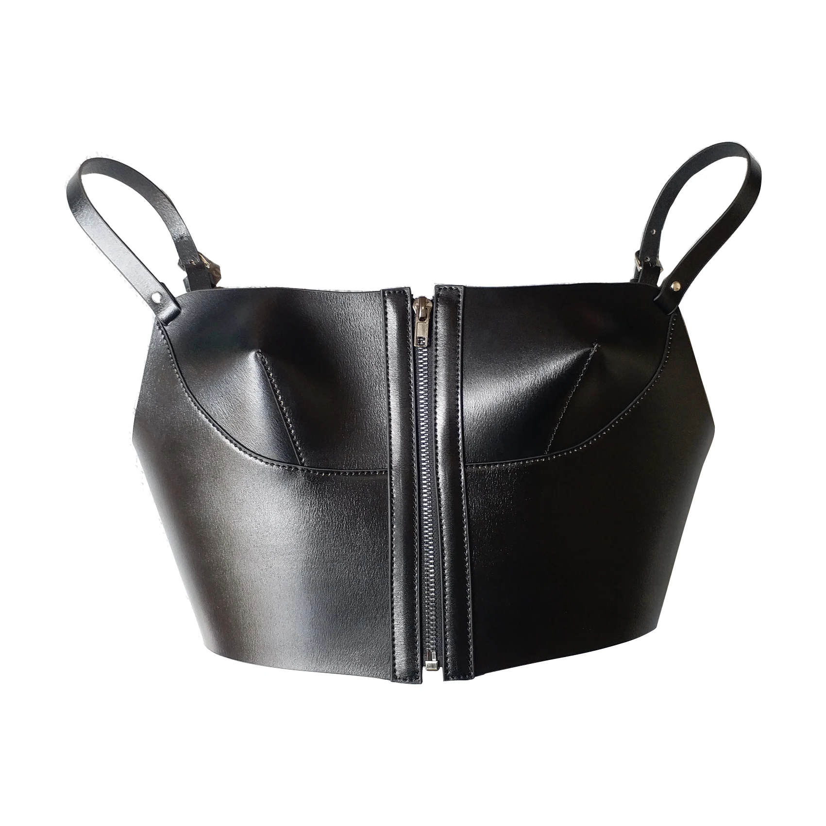 Leather Tank Top Cowskin Leather Suit Restraints Fetish Bondage Restraints Cosplay Jacket Tops
Leather Tank Top Cowskin Leather Suit Restraints Fetish Bondage Restraints Cosplay Jacket Tops