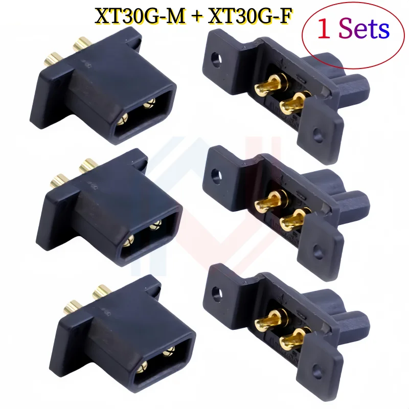 Разъем XT30U 30А медный
Разъем XT30U 30А медный