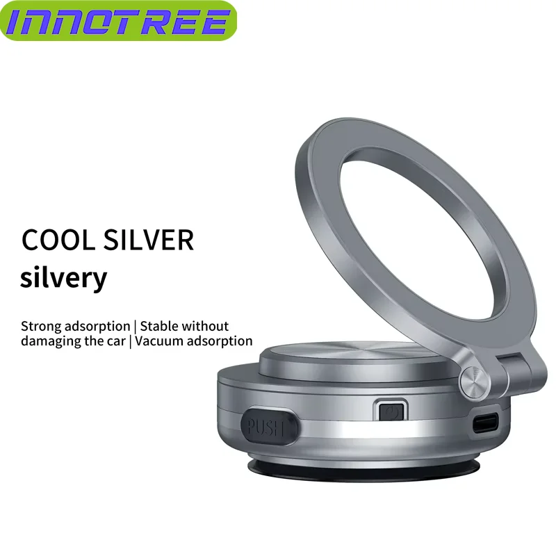 Складная поворотная подставка на вакуумной магнитной присоске на 360° ° Вращение для электрической вакуумной поворотной подставки Magsafe, держатель электрического телефона
Складная поворотная подставка на вакуумной магнитной присоске на 360° ° Вращение для электрической вакуумной поворотной подставки Magsafe, держатель электрического телефона