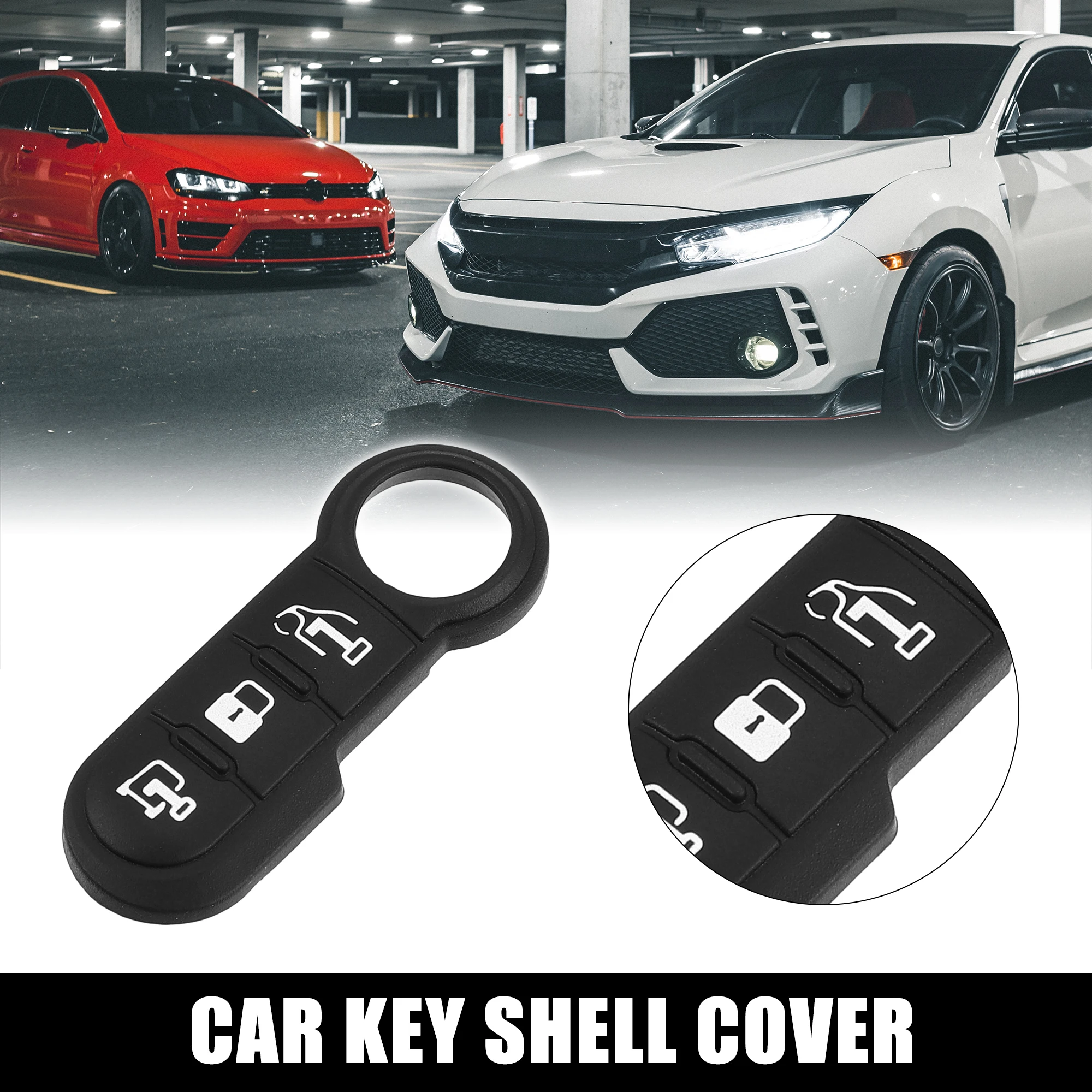 X Autohaux Car 3 Buttons Remote Key Fob Case Auto Insert Keypad Shell Cover Tools for Fiat 500 500X 500L 2007-2020 Accessories
X Autohaux Car 3 Buttons Remote Key Fob Case Auto Insert Keypad Shell Cover Tools for Fiat 500 500X 500L 2007-2020 Accessories