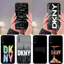 Women Luxury-DKNY Phone Case For OPPO A74 A72 A53 A77 A52 A93 SFind X5 X3 X2 A93 Reno 4 3 Pro 4G Funda Shell Mobile Phone Bag