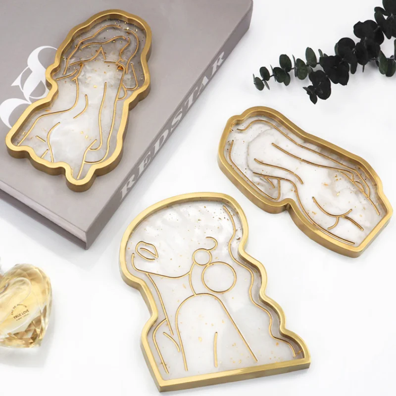 Girl Mannequin Tray DIY Epoxy Silicone Mould Concrete Girl Body Abstract Crystal Mirror Tray Plaster Coaster Disc Crafts Making
Girl Mannequin Tray DIY Epoxy Silicone Mould Concrete Girl Body Abstract Crystal Mirror Tray Plaster Coaster Disc Crafts Making