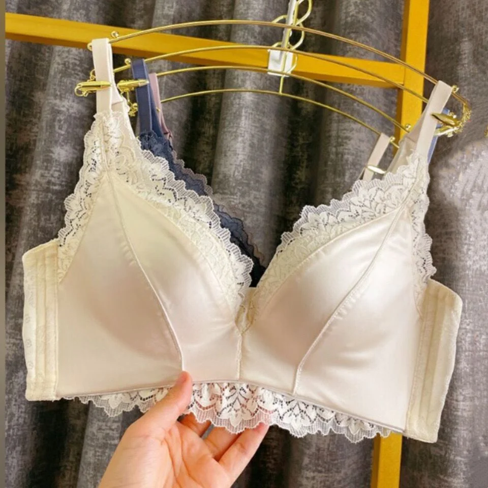 Thickened Underwear Women's Gathering Rimless Bra Small Chest Anti-sagging Sexy Lace Seamless Push Up Bra
Thickened Underwear Women's Gathering Rimless Bra Small Chest Anti-sagging Sexy Lace Seamless Push Up Bra
