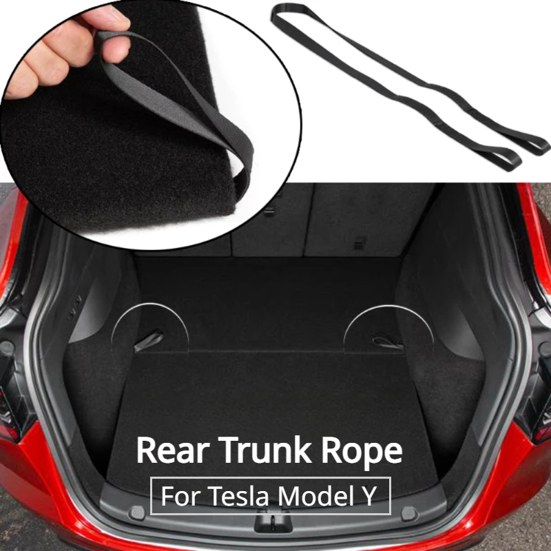 Trunk Rope for Tesla Model Y Tail Box Cover Draw Rope Drawstring Handle Pull Straps Car Tidying Organizer for Trunk 2021-2023
Trunk Rope for Tesla Model Y Tail Box Cover Draw Rope Drawstring Handle Pull Straps Car Tidying Organizer for Trunk 2021-2023